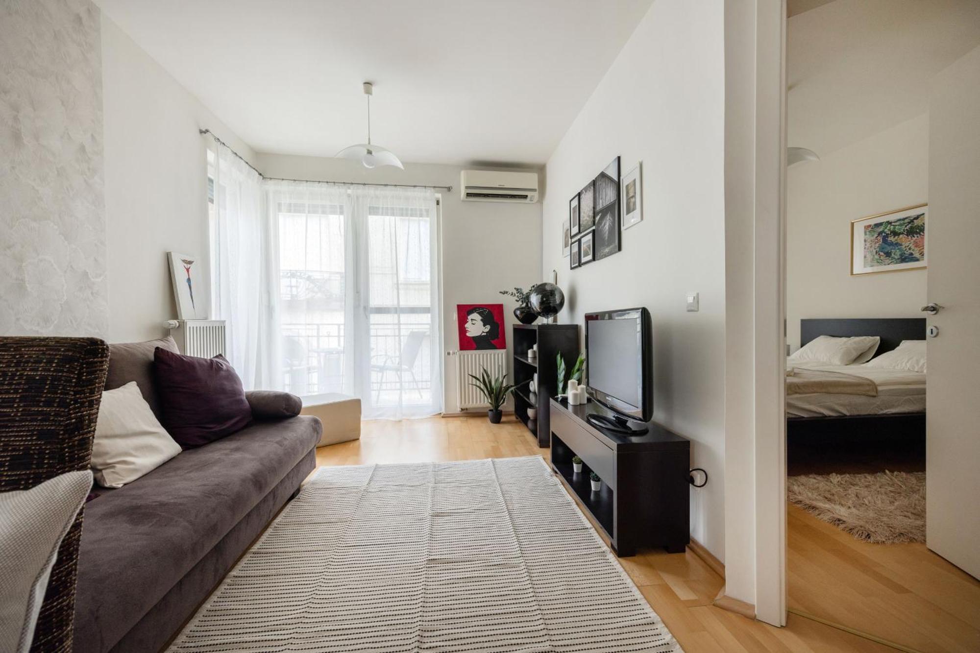 Bright And Central Apartment With Balcony Budapest Eksteriør bilde